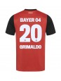 Billige Bayer Leverkusen Alejandro Grimaldo #20 Hjemmedrakt 2024-25 Kortermet